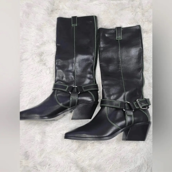 Free People Caverly Milly High Boot Size 38 - Picture 9 of 11